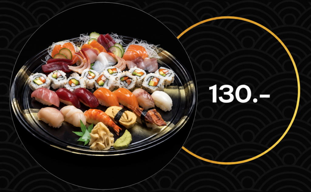 sashimi 42 pcs edo bluche