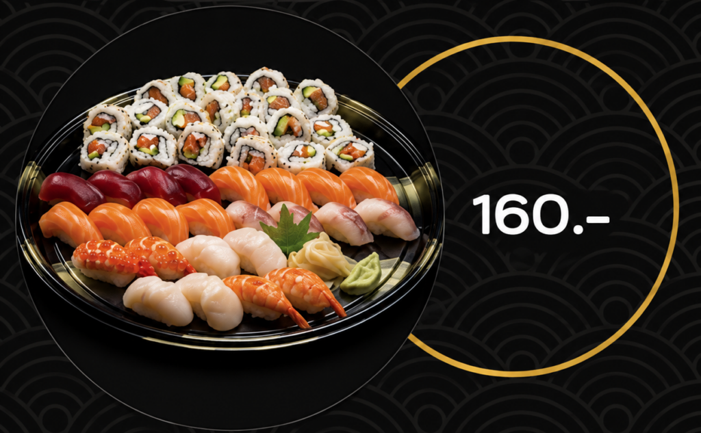 sushi party 44pcs edo tokyo
